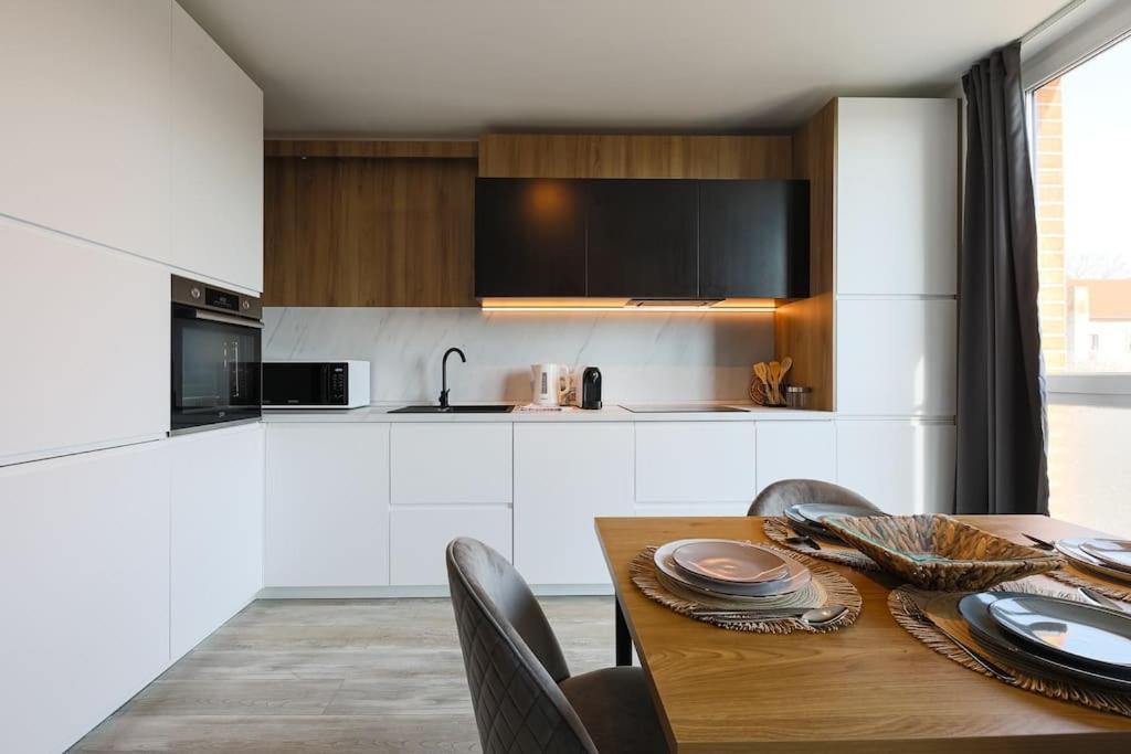 Luxury Apt. Near River & Parking ทิมิชัวรา ภายนอก รูปภาพ